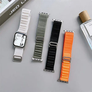 Alpine Loop Nylon Smartwatch Straps - RedPear