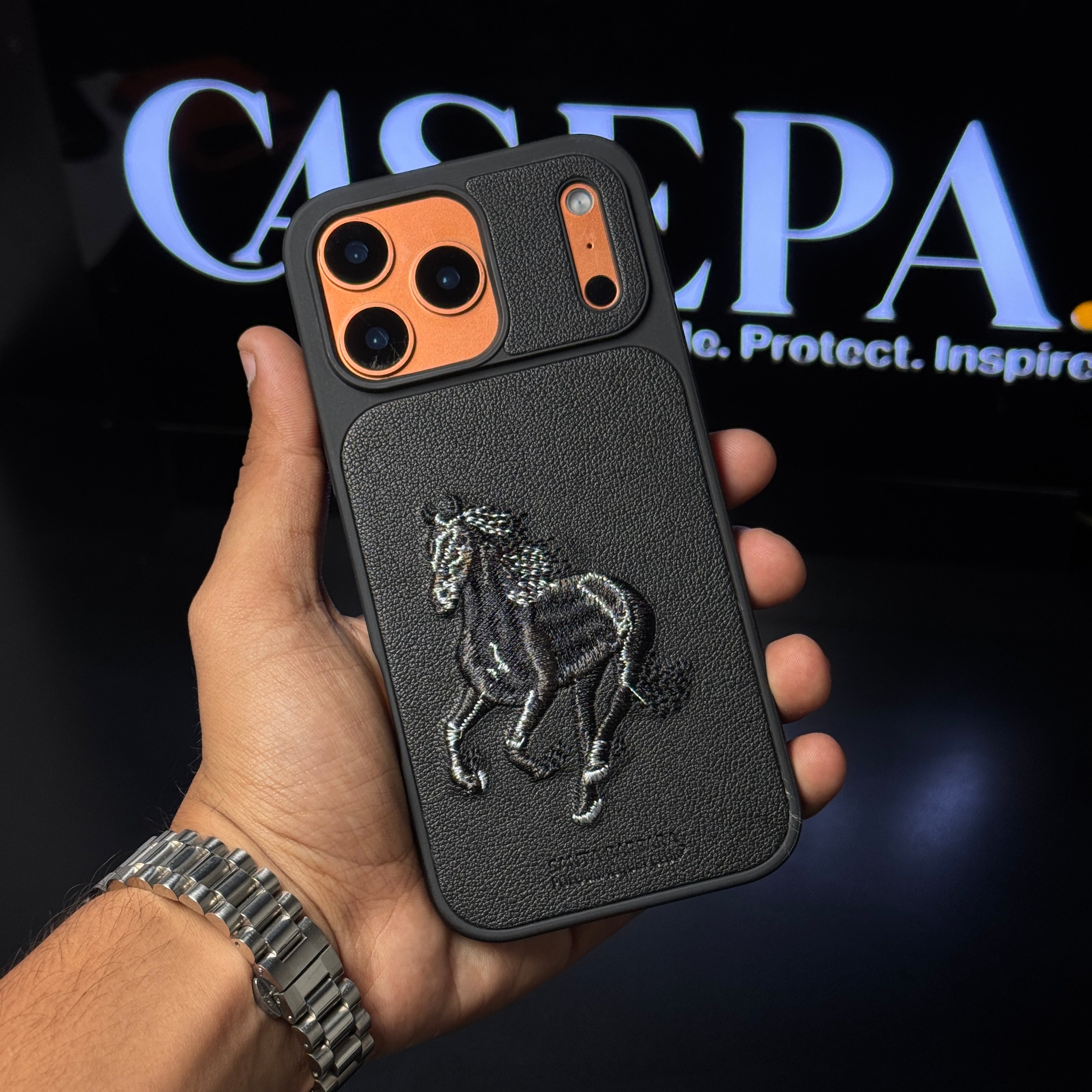 Premium 3D Embroidered Santa Barbara Polo Case