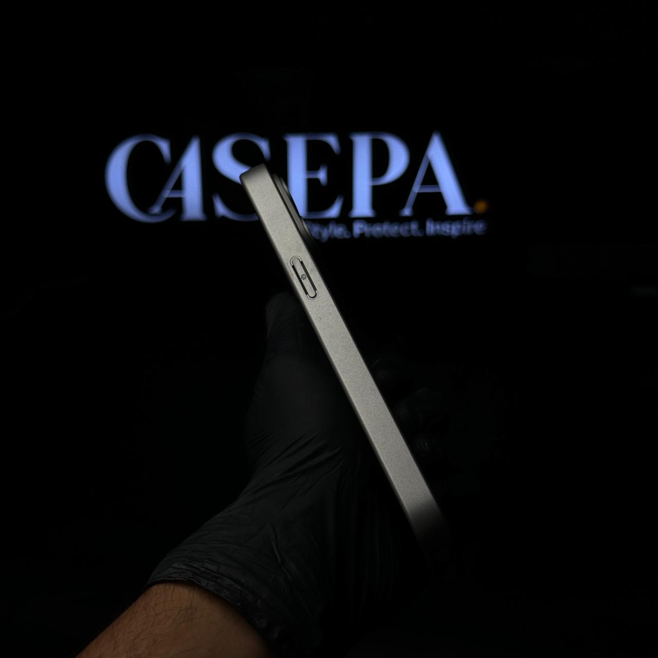 Natural Titanium Grey AG Premium Glass Case