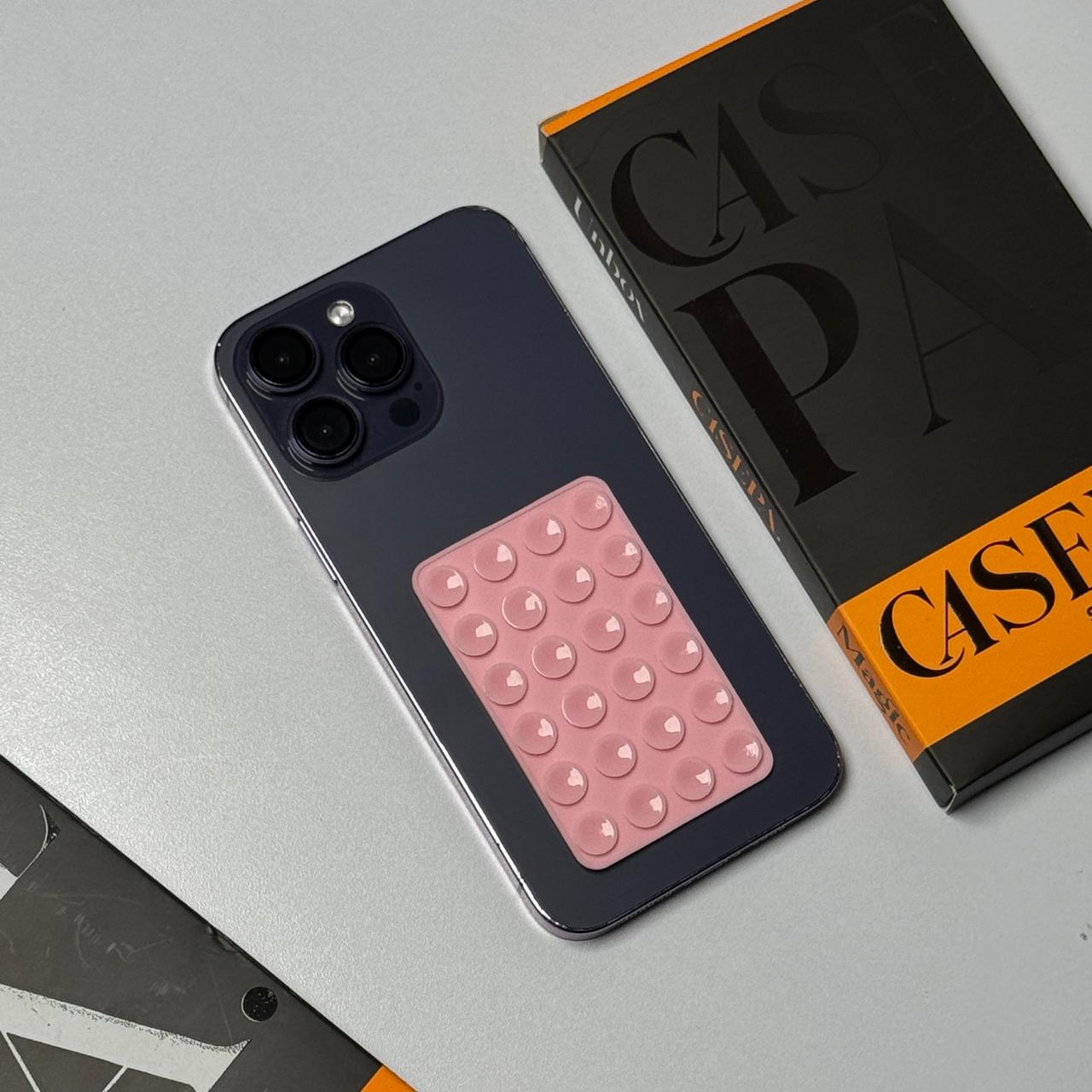 Sticky Silicone Suction Phone Case Mount