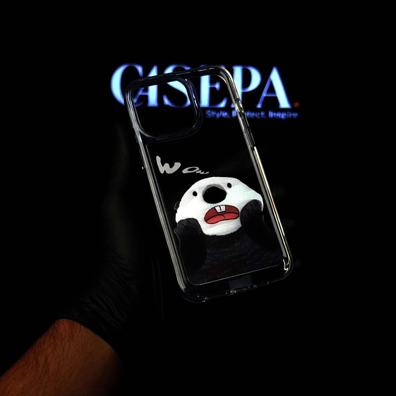 Confused Panda Acrylic Case