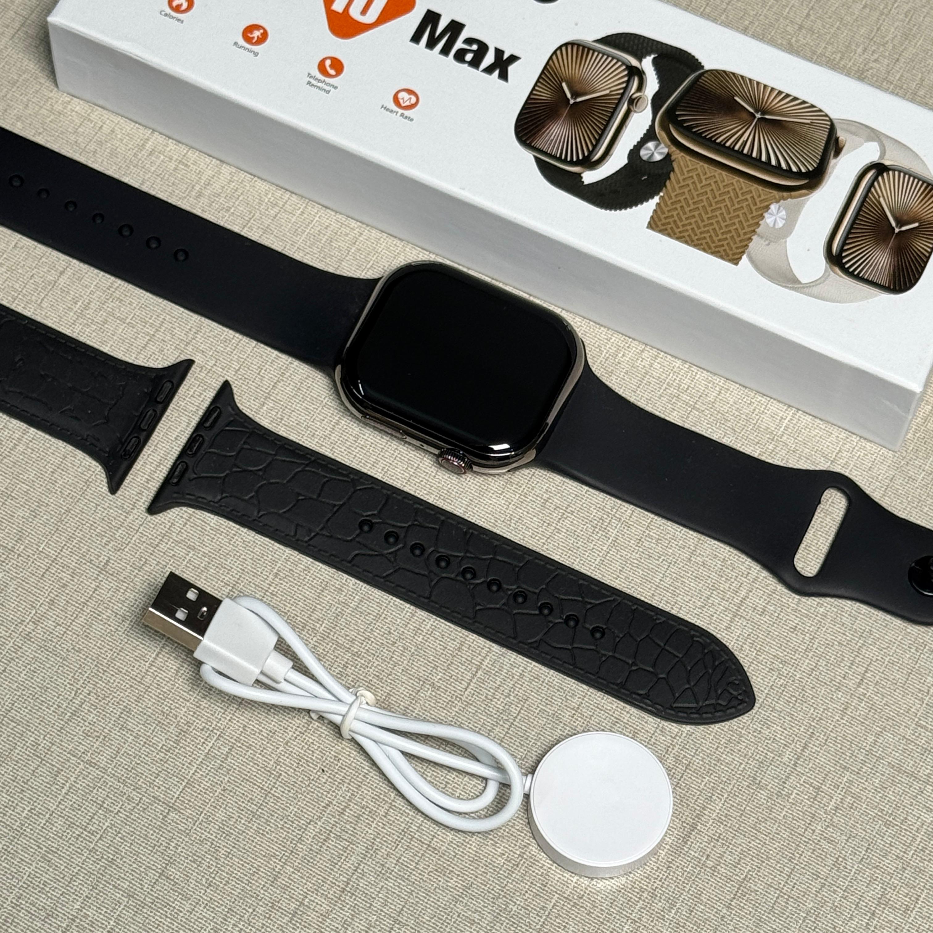 Watch 10 Max - Series 10 Latest Edition (Plus 2 Free Straps)