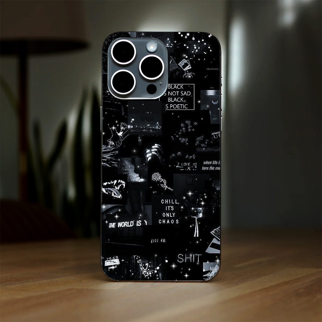 Black is not sad 3D Skin