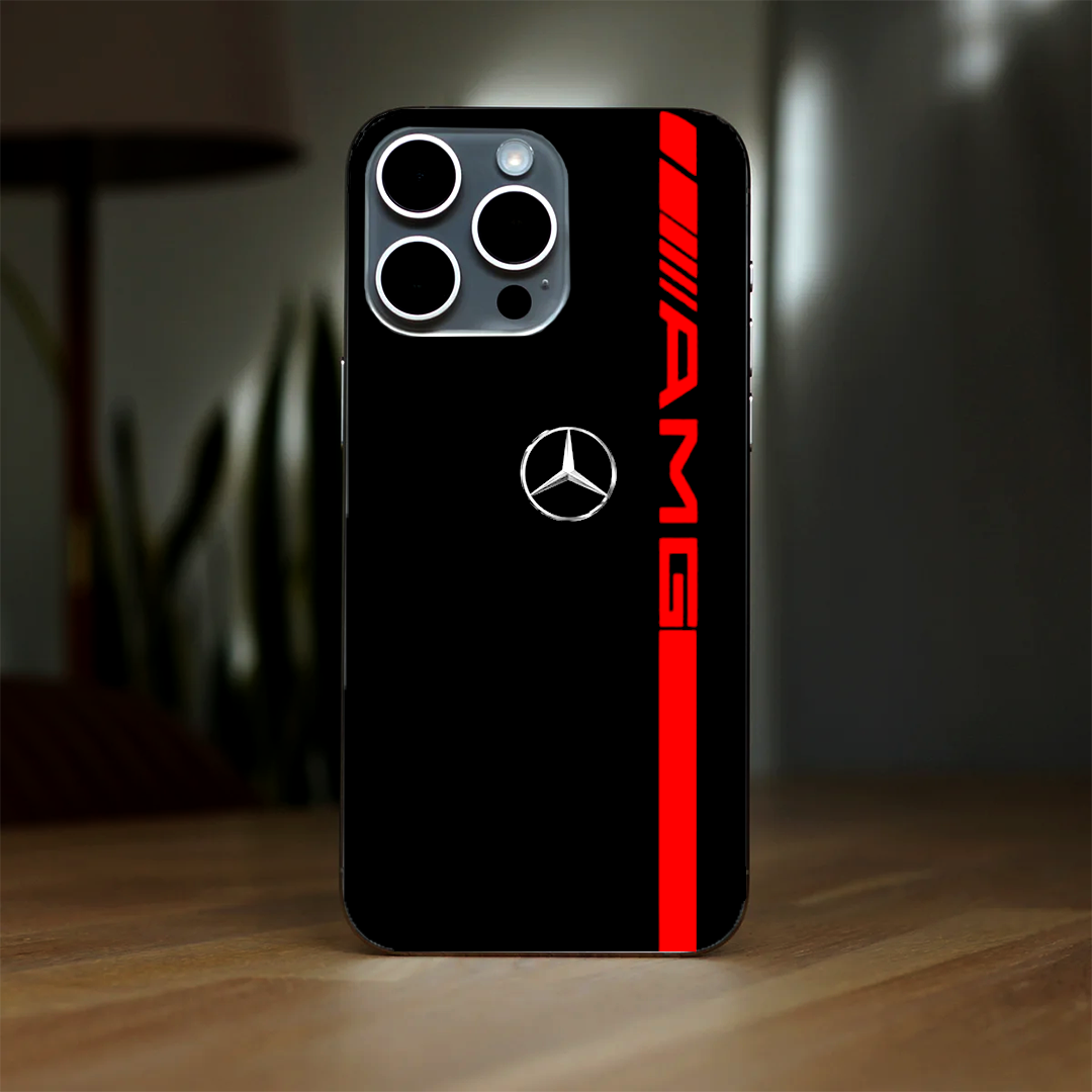 AMG black and Red 3D Skin