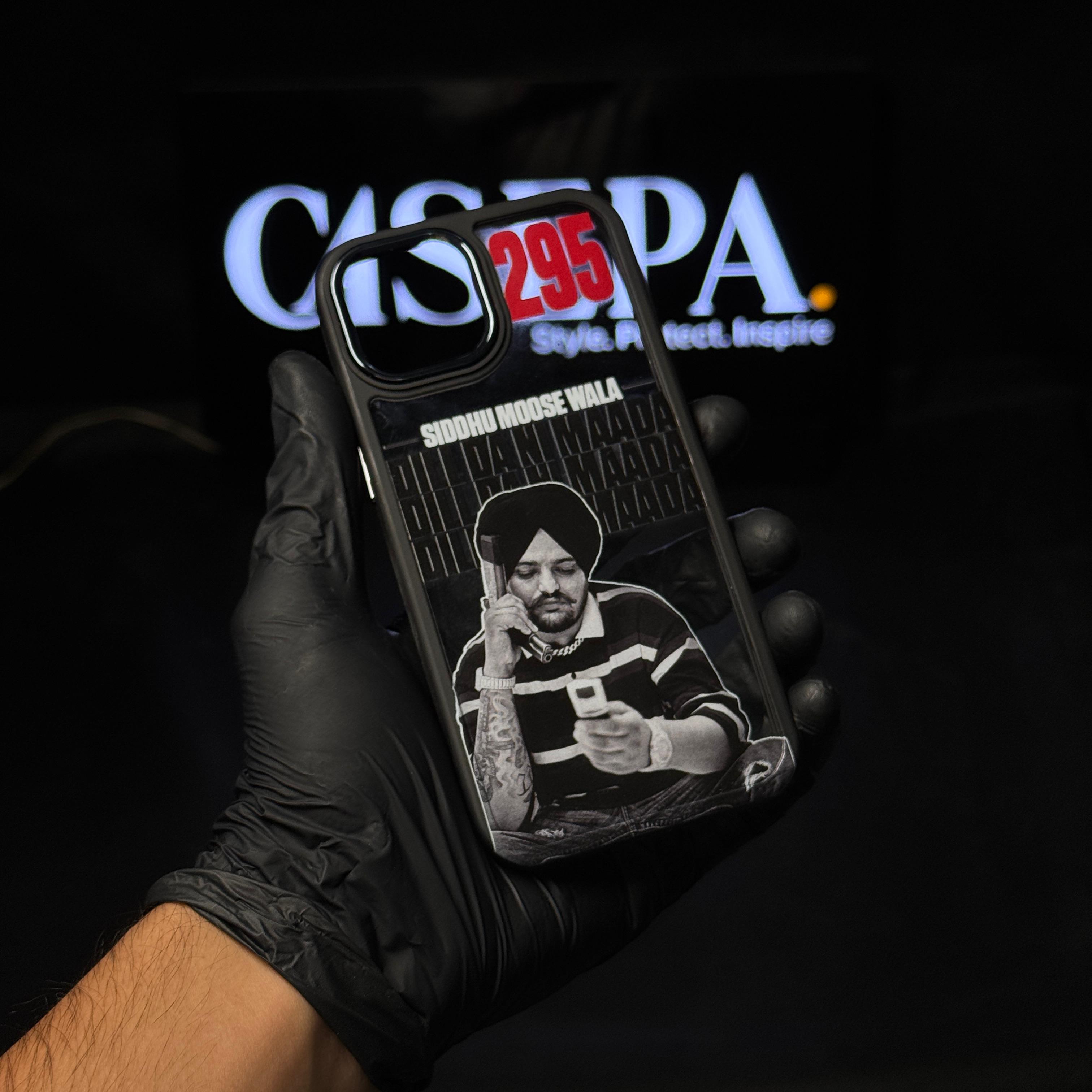 Siddhu Moose wala Black Border acrylic case