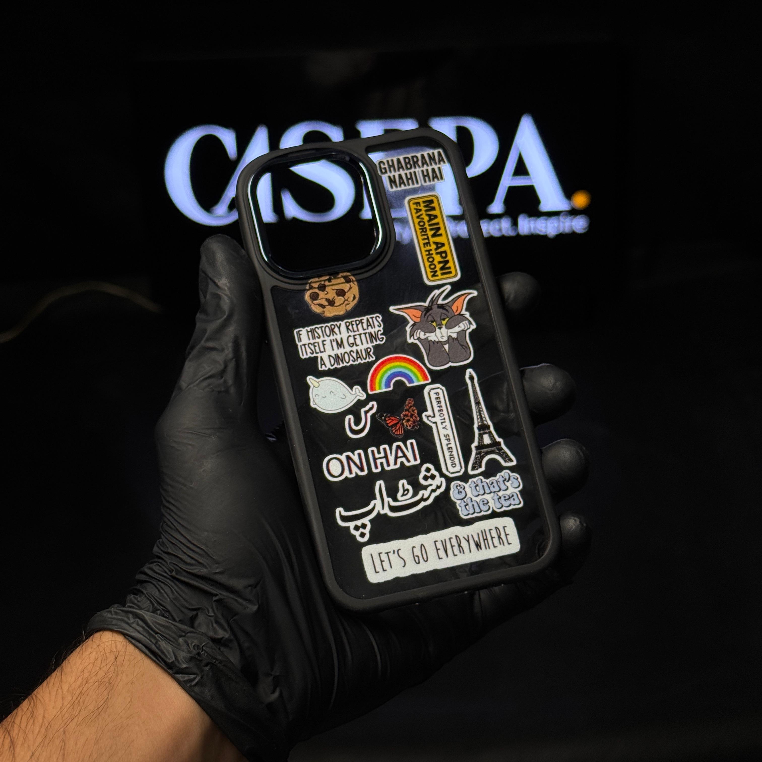 Cookie Black Border Case