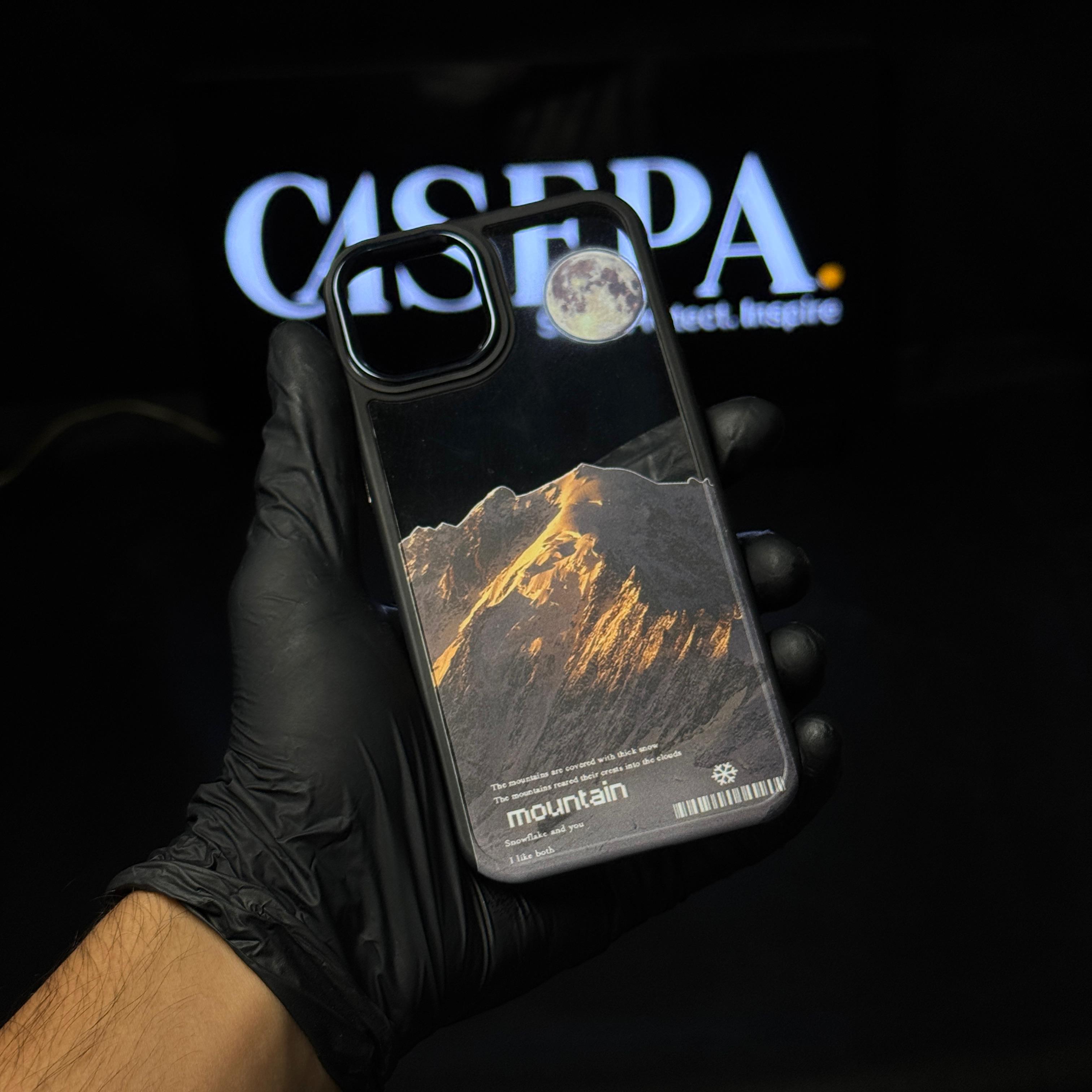 Mountain Black Border Case